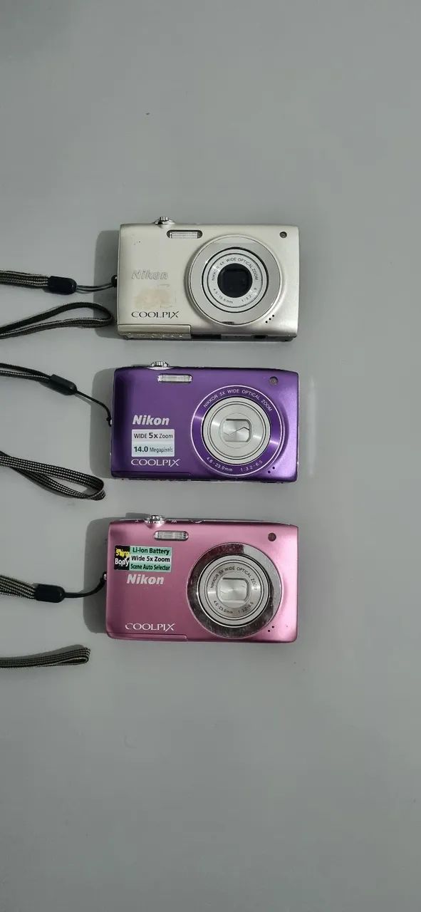 Câmeras digitais Nikon Coolpix linha S