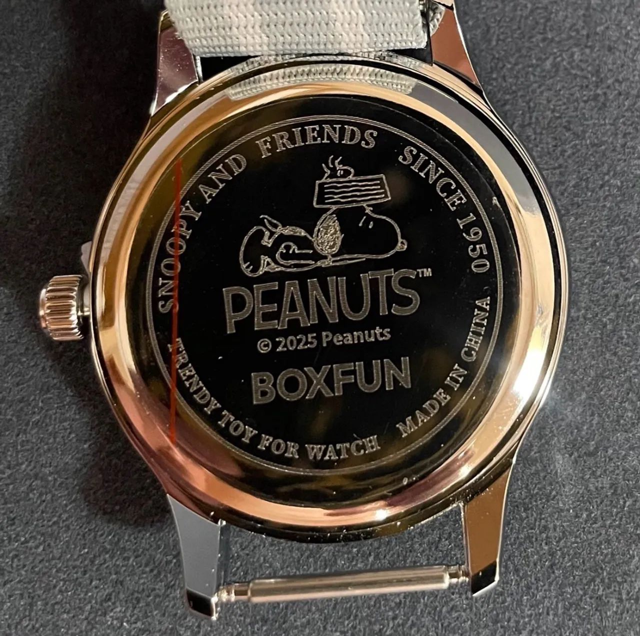 Relógio BOXFUN Peanuts Charlie Brown e Snoopy ? Novo na Caixa - Foto 4
