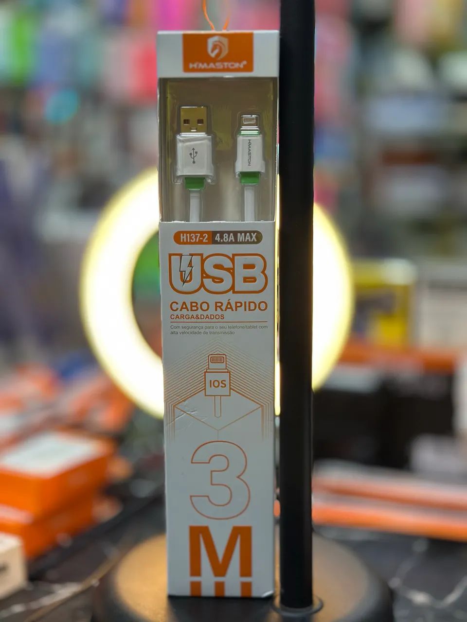 Cabos 3 MetrosTipo-C e Ios Turbo - Foto 2