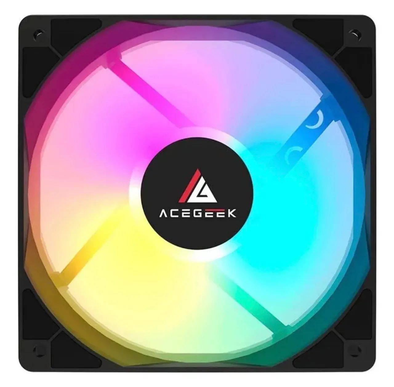 Kit Com 5 Ventoinhas Acegeek Rainbow - Foto 2