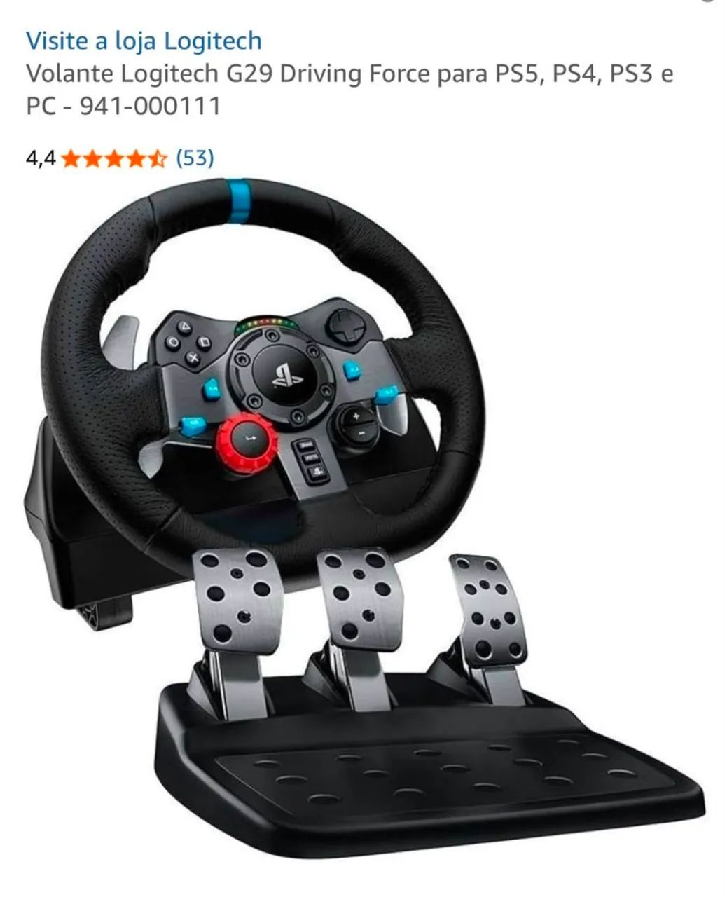 Volante Logitech 