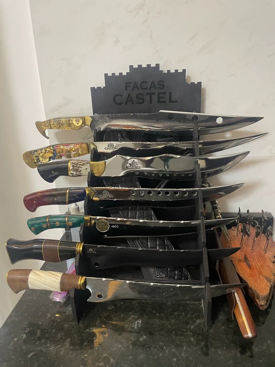 Facas artesanais