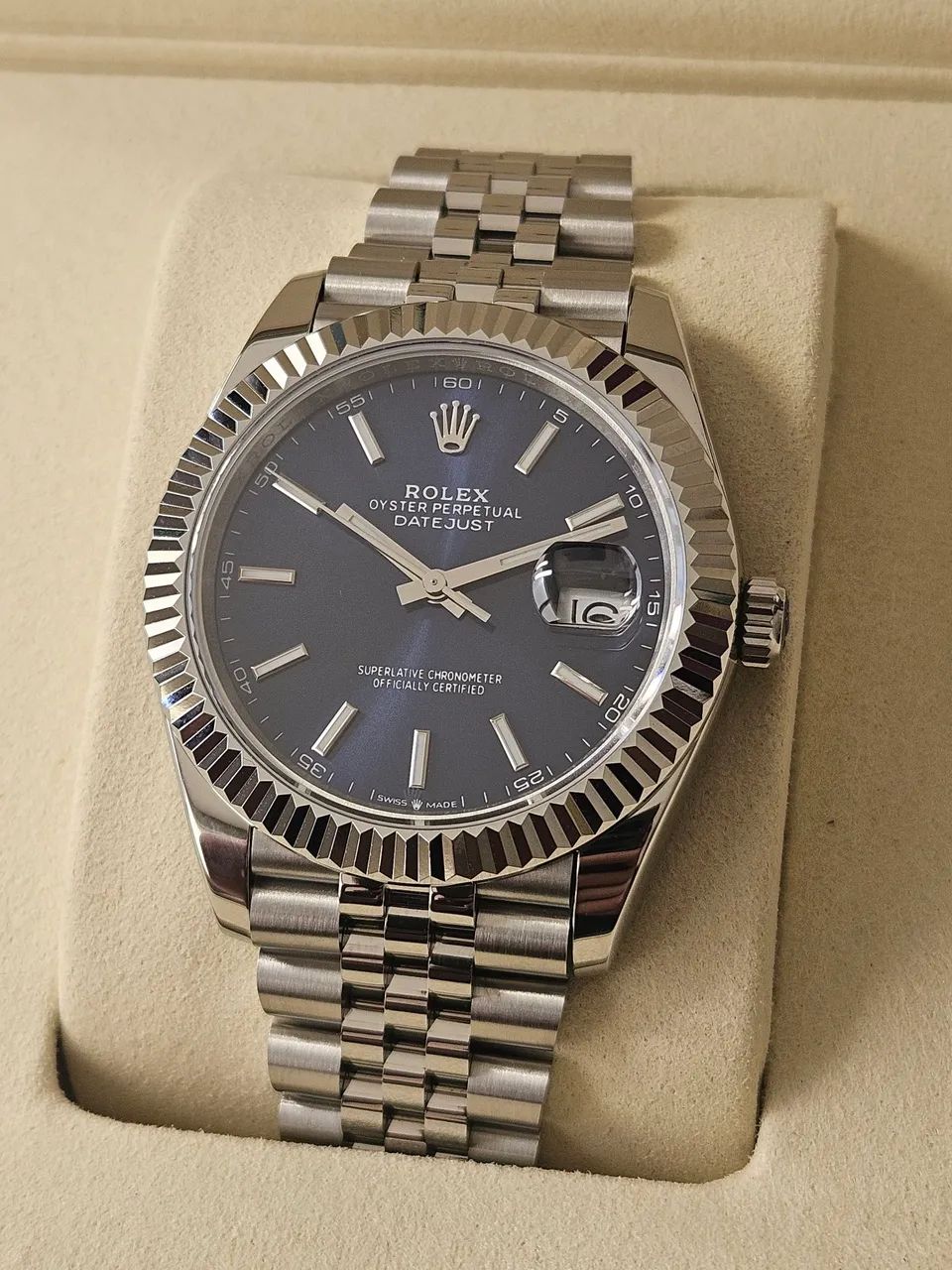 Relógio Rolex DateJust 41mm Super Clean