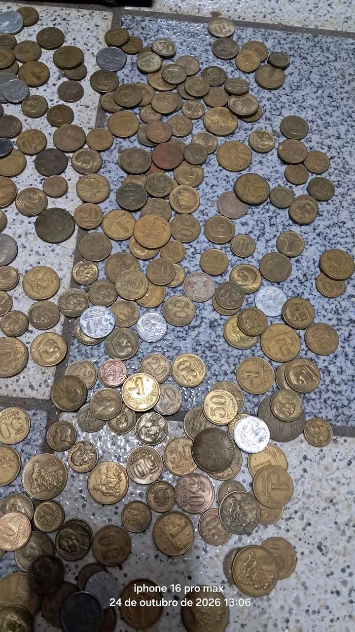 Moedas antigas 
