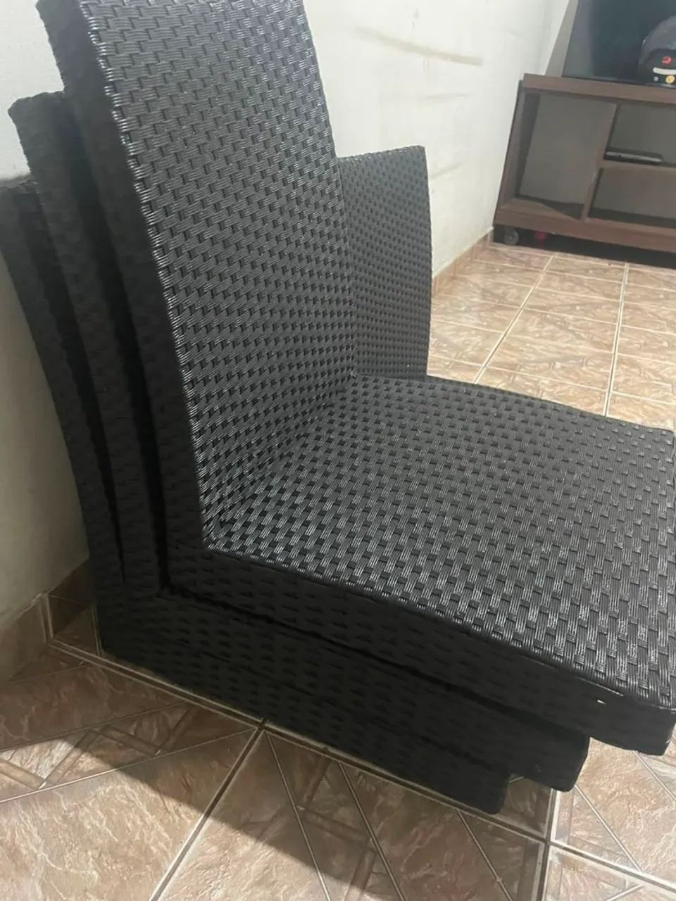 Cadeira de palha sintética - Foto 2