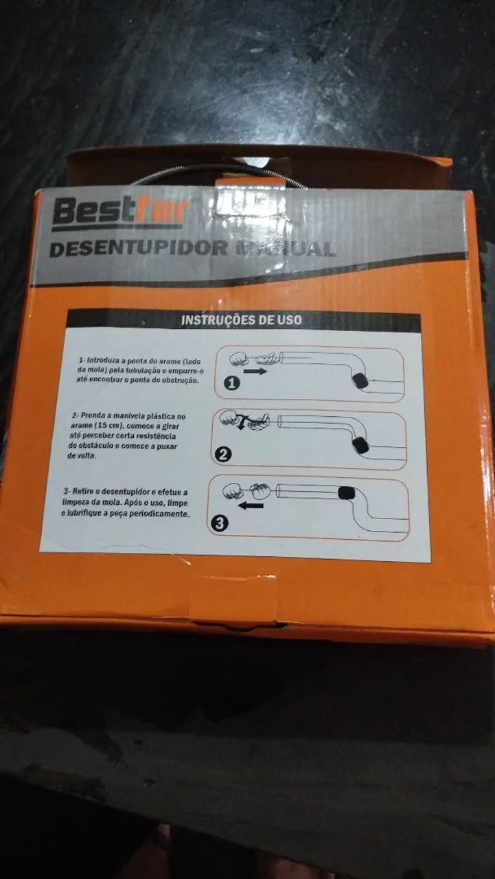 Desentupidor manual 15 mts  - Foto 3