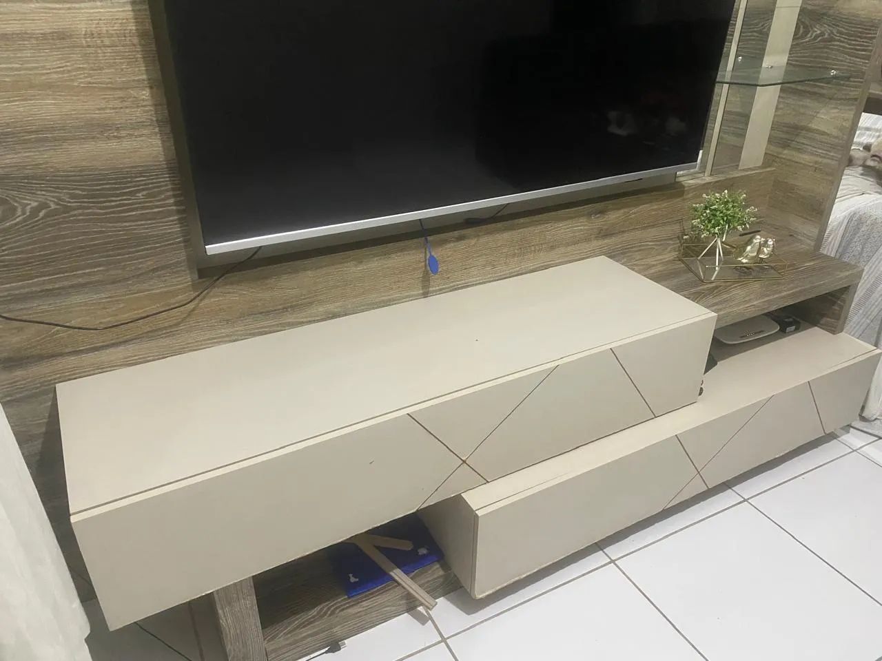 Home em MDF para TV até 60 polegadas  - Foto 5