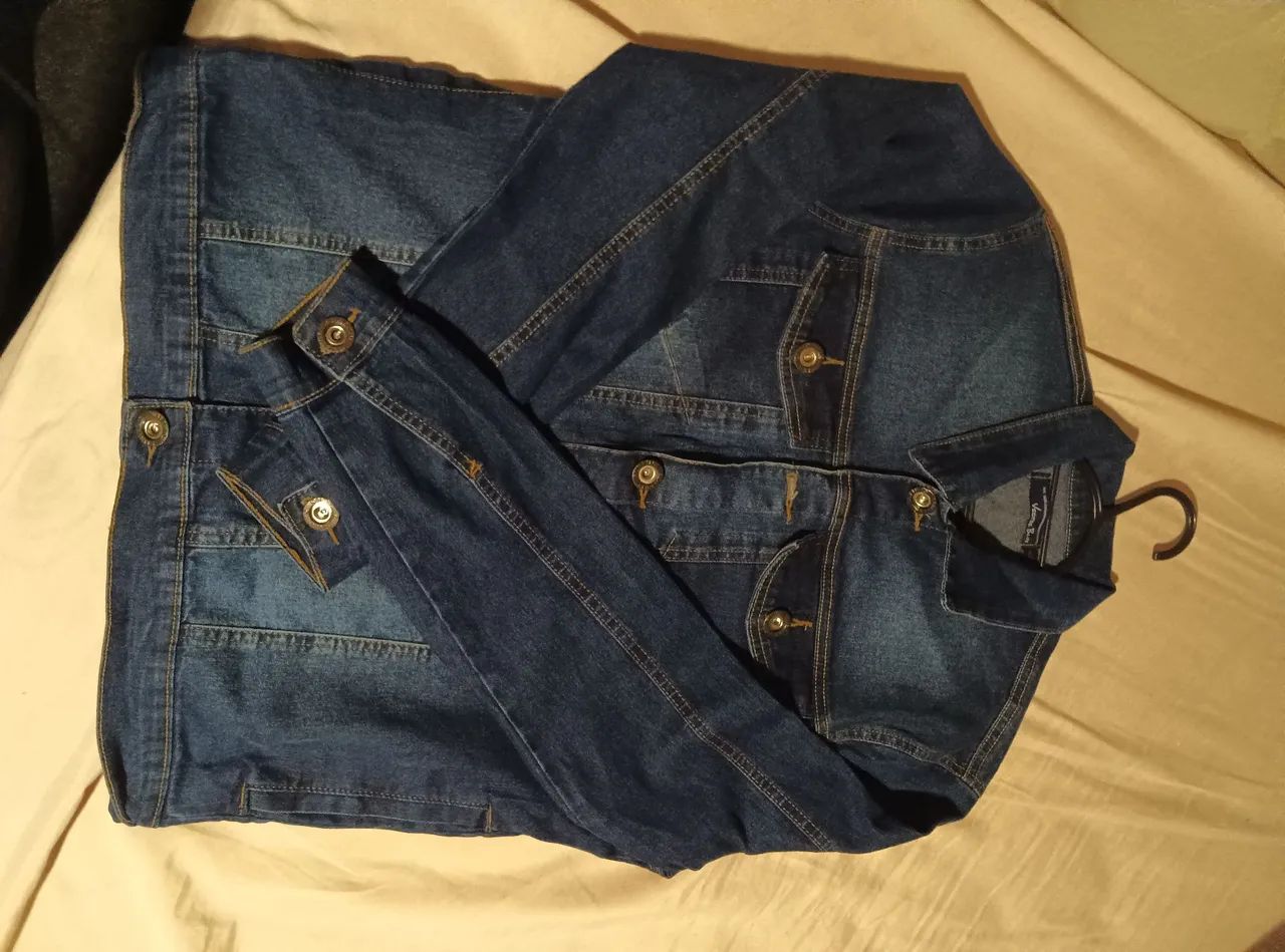 JAQUETA JEANS - VICTOR BLUE - NOVA - Foto 2