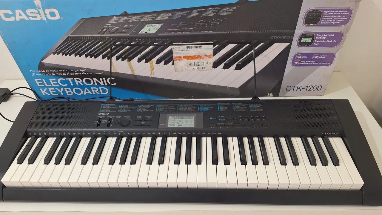 Teclado Casio CTK-1200(Promoção)