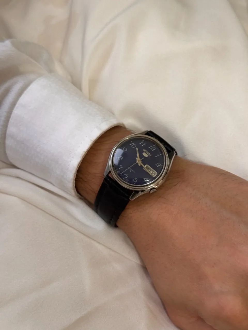 Relógio Seiko 5 Blue Dial - Foto 2