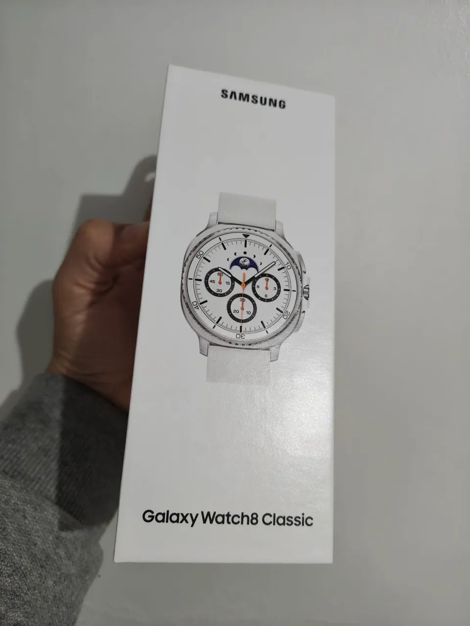 Galaxy WATCH 8 Classic Branco (Novo) 