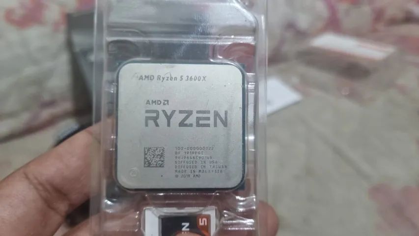 PROCESSADOR AMD RYZEN 5 3600X AM4 NA CAIXA + COOLER ORIGINAL - Foto 2