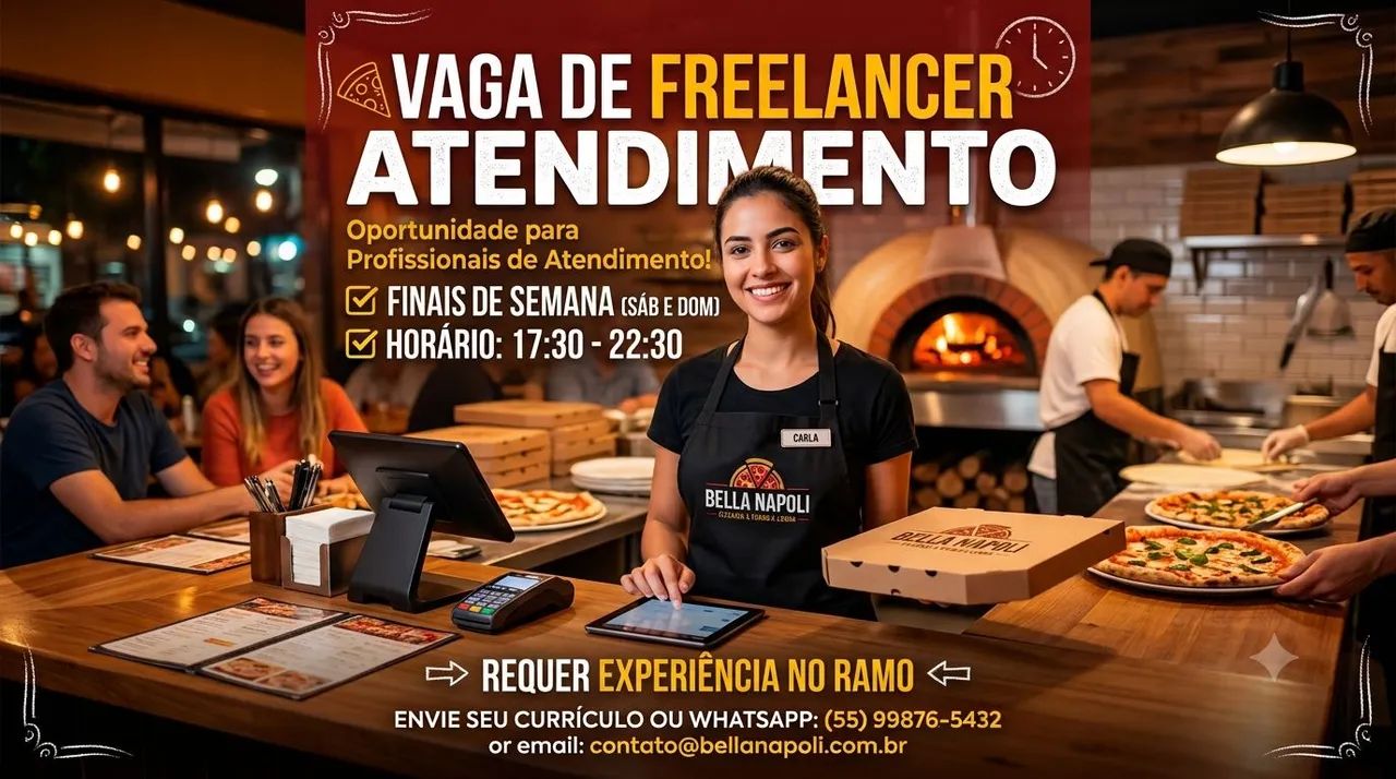 Vaga para freelancer 