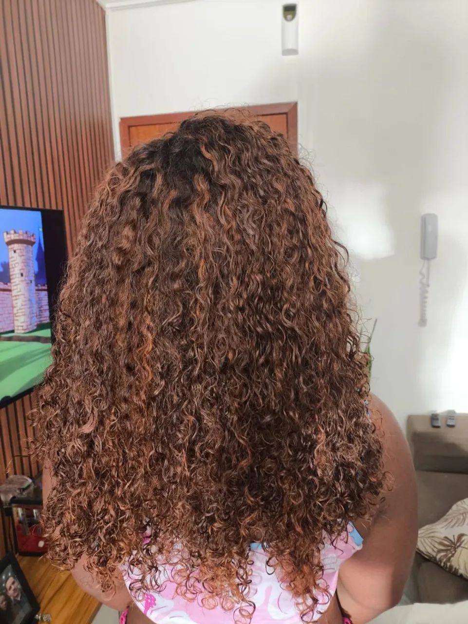 Vendo cabelo Humano cacheado  - Foto 2