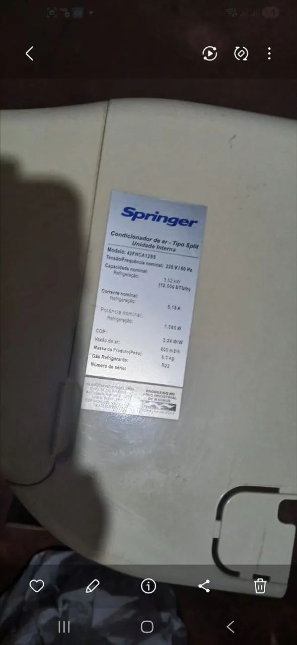 Ar condicionado split 12mil btus  - Foto 2