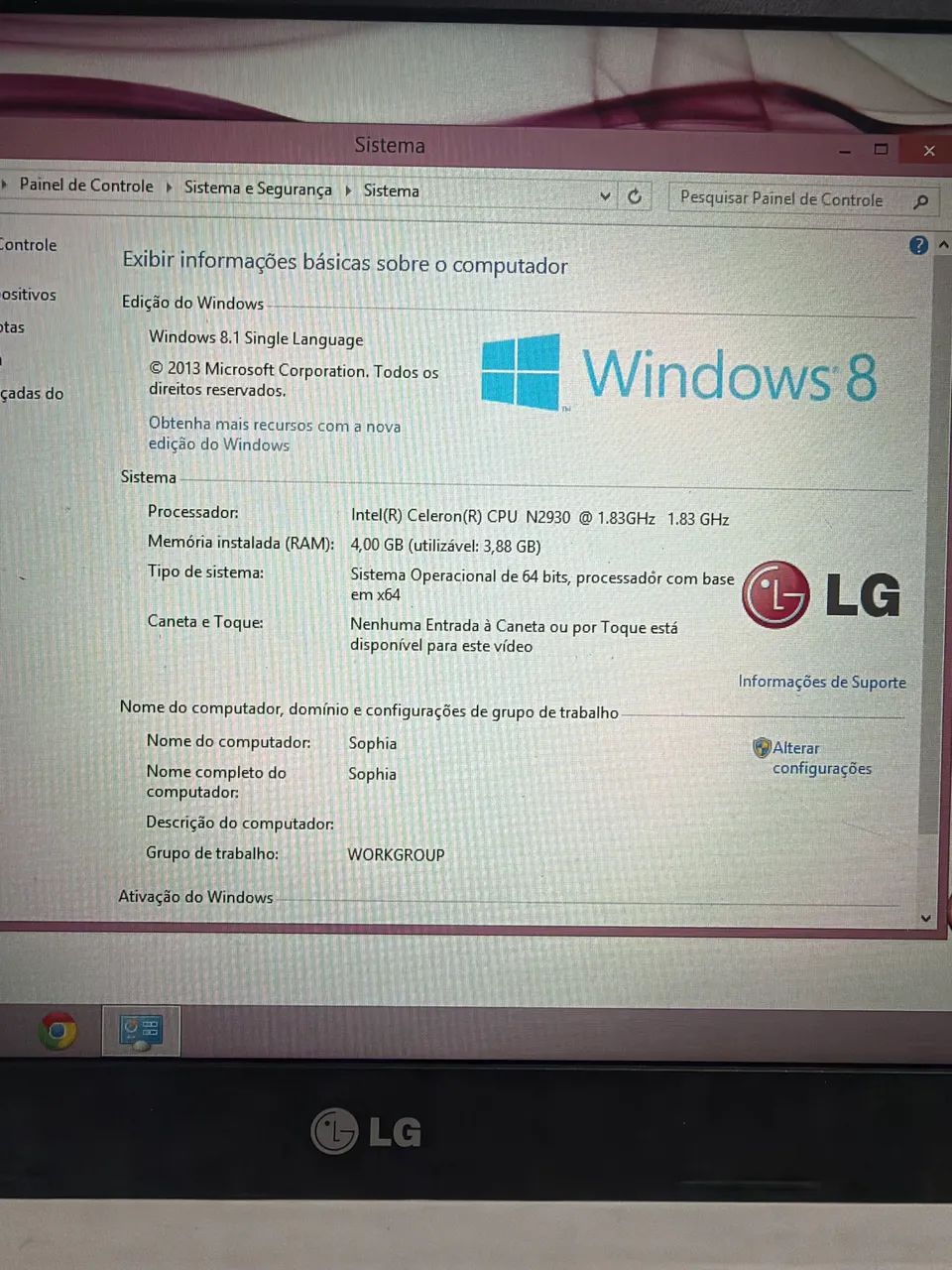 Vendo Notebook LG 15,6? - 4GB RAM / 500GB HD - Foto 2