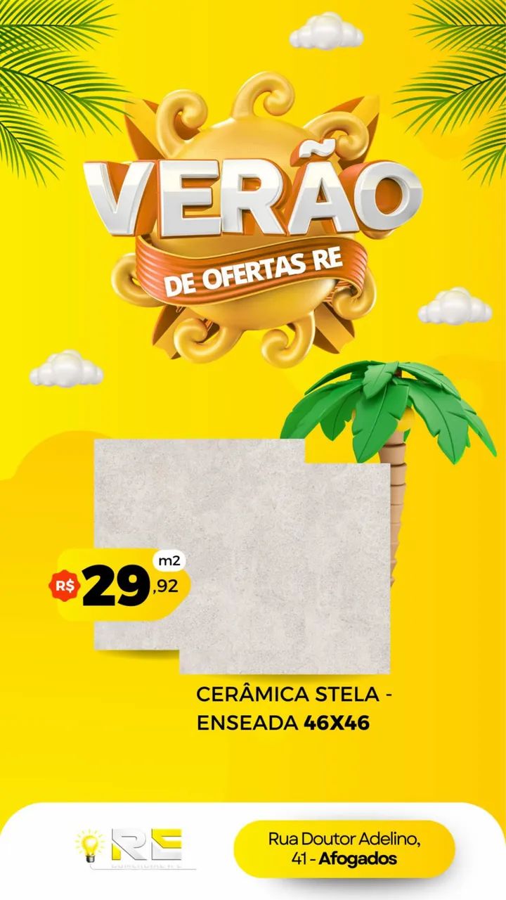Cerâmica 46x46 Tipo A 442917769006305282