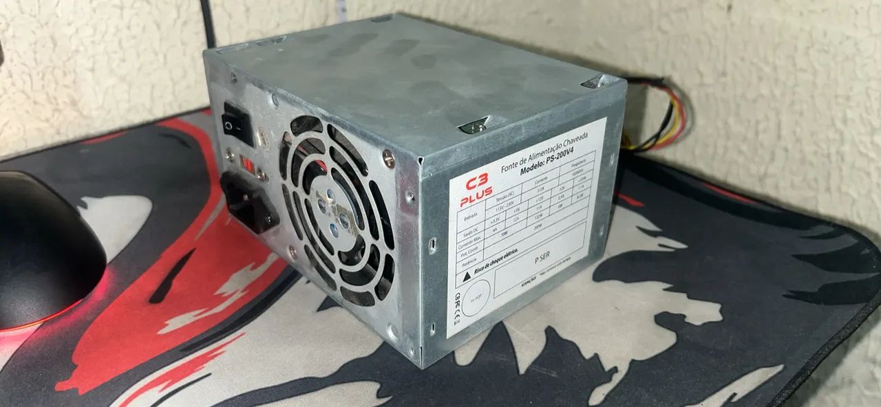 Fonte 200w C3 PLUS - Foto 2