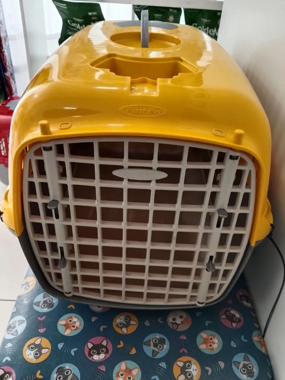 Caixa de trasporte  e bolsa  pet  - Foto 4