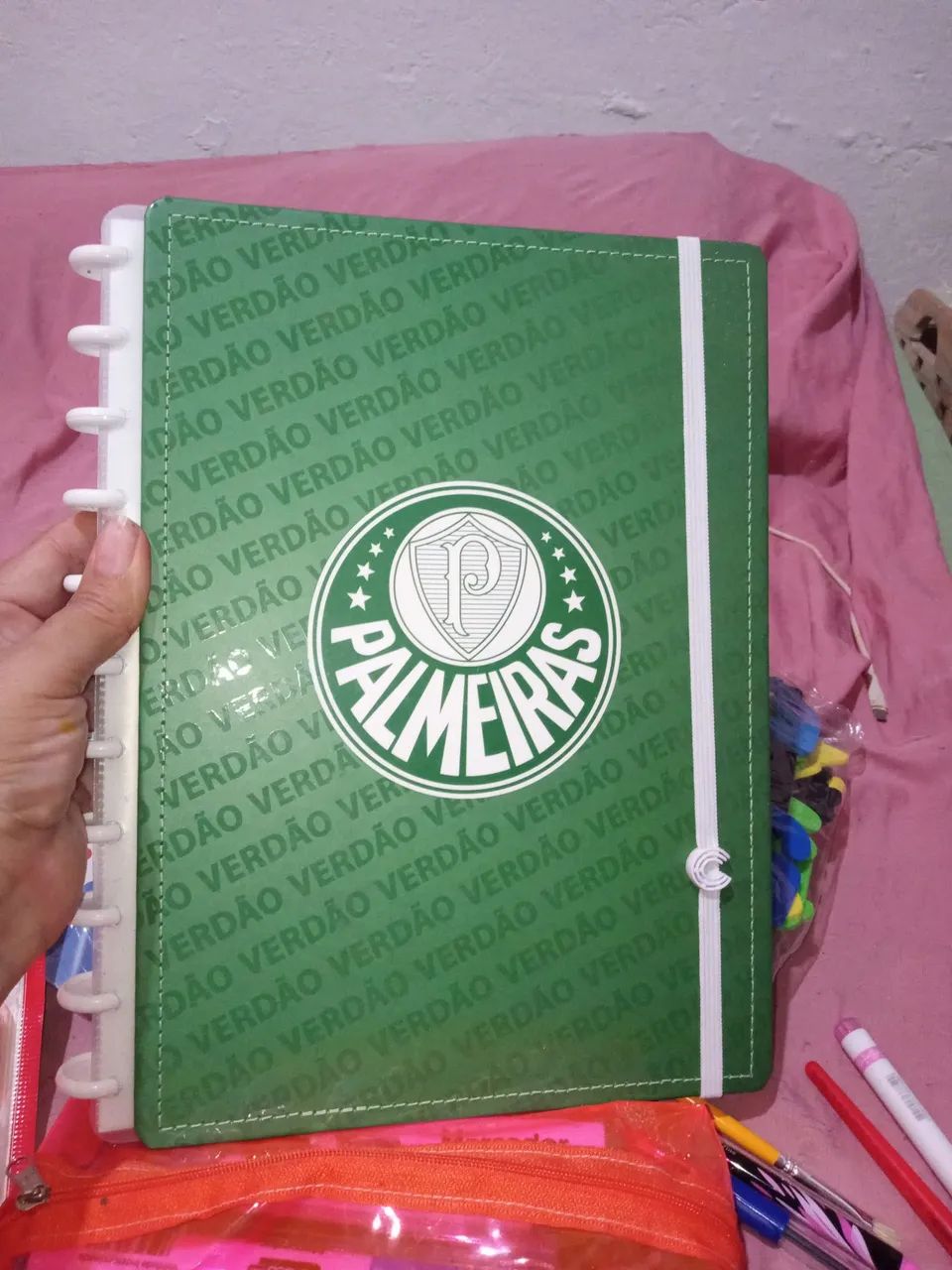 Caderno inteligente do palmeiras