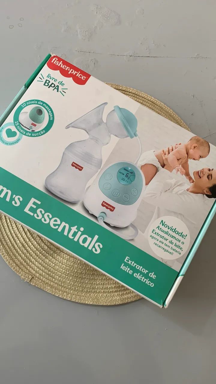 Bomba Extratora de Leite Fisher-Price + Bomba Hands Free + Brinde - Foto 2