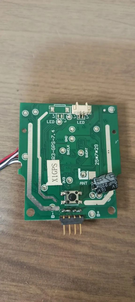 placa principal (placa mãe) com GPs do drone  S-X1 MAX (sx1)