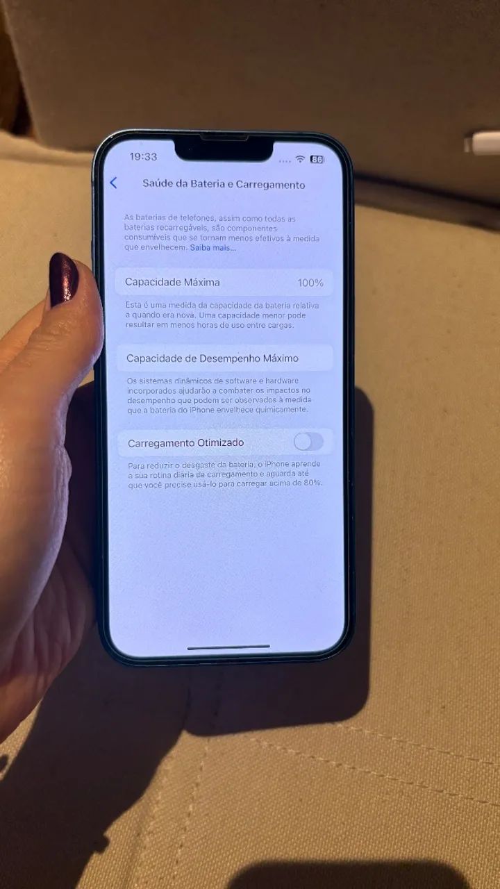 iPhone 13 - azul 128gb - Foto 2