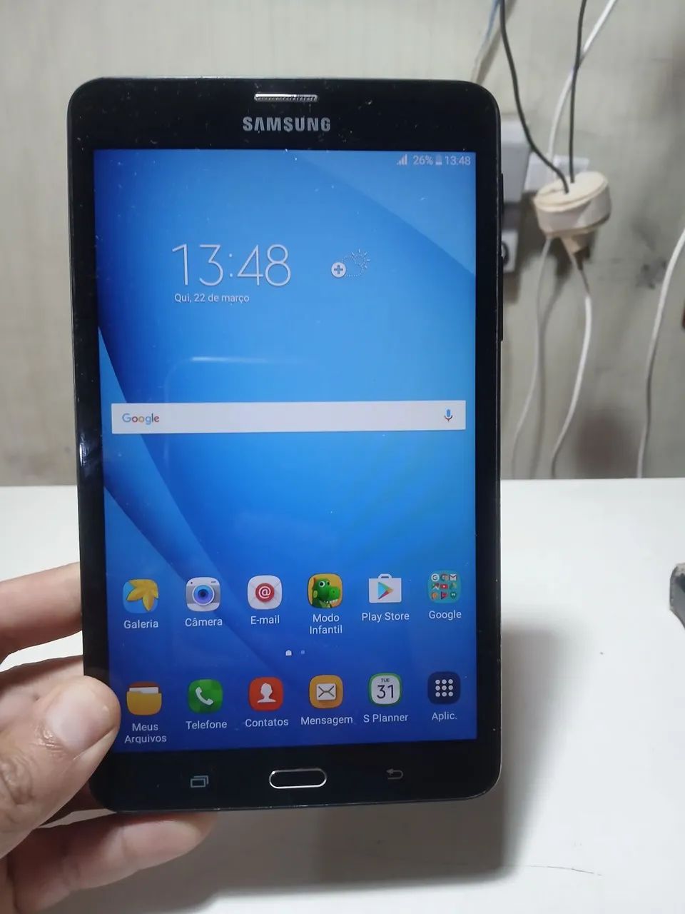 Tablet samsung tablet A funcio a como telefone android 5 instalado - Foto 2
