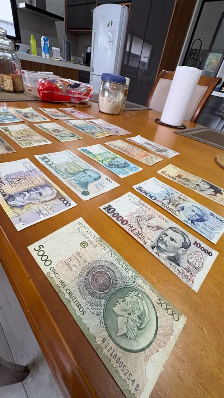 Lote Completo de Notas Históricas do Brasil (Desapego) - Foto 2