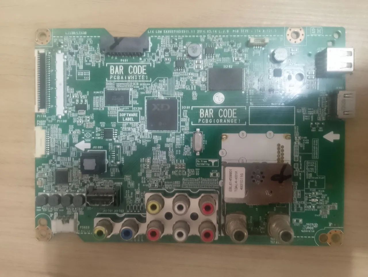 Tv 32 polegadas LG kit reparo - Foto 3