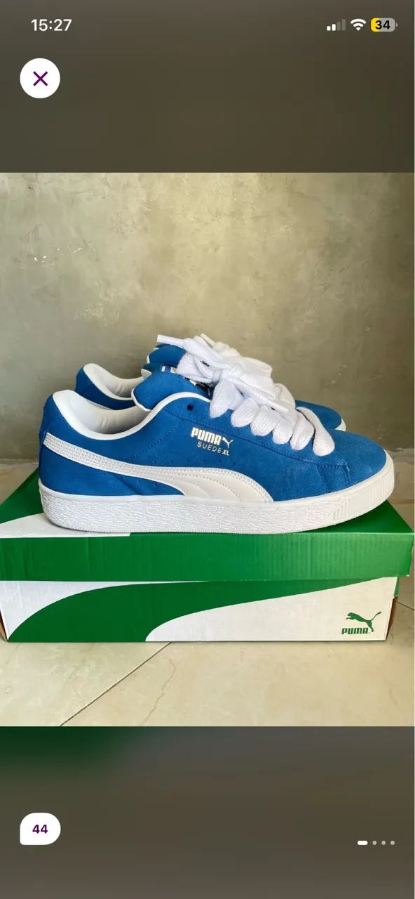 PUMA SUEDE XL BLUE - Foto 3