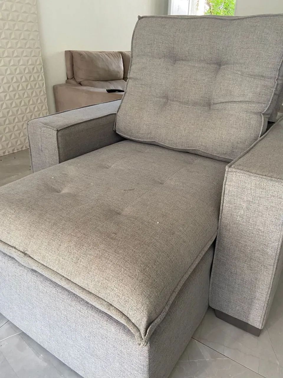 Vendo poltrona retrátil - faço entrega  - Foto 4