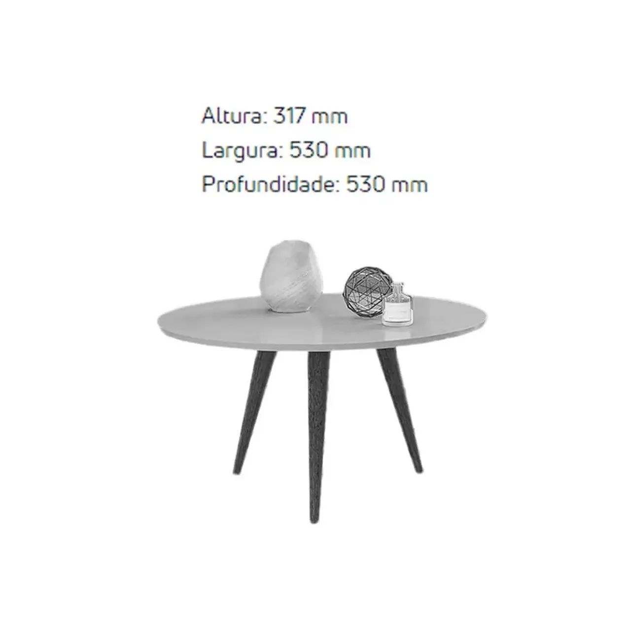 Mesa de Centro Slim Patrimar / entrega hoje  - Foto 4