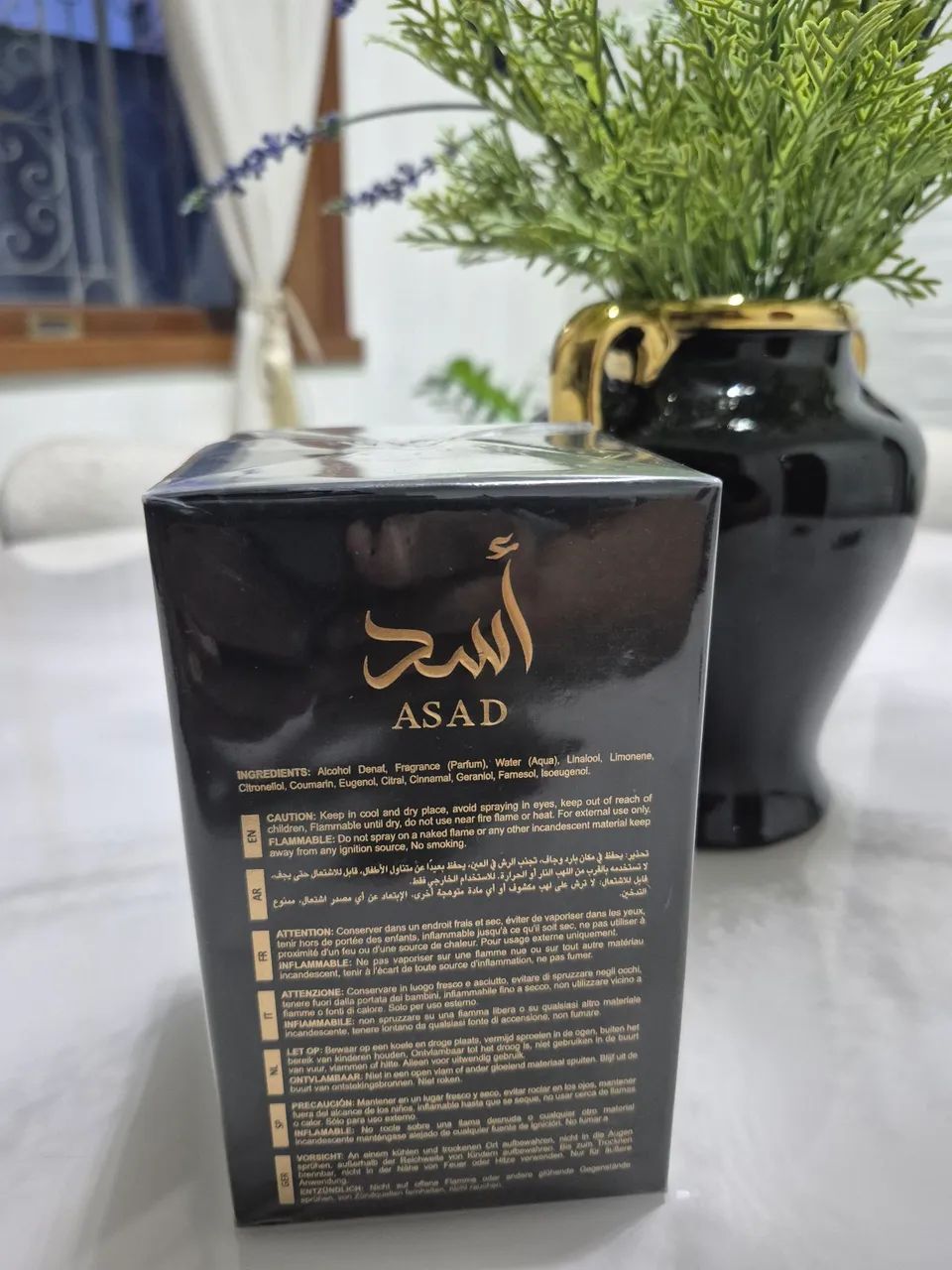 Asad Lattafa 100ml original novo - Foto 3