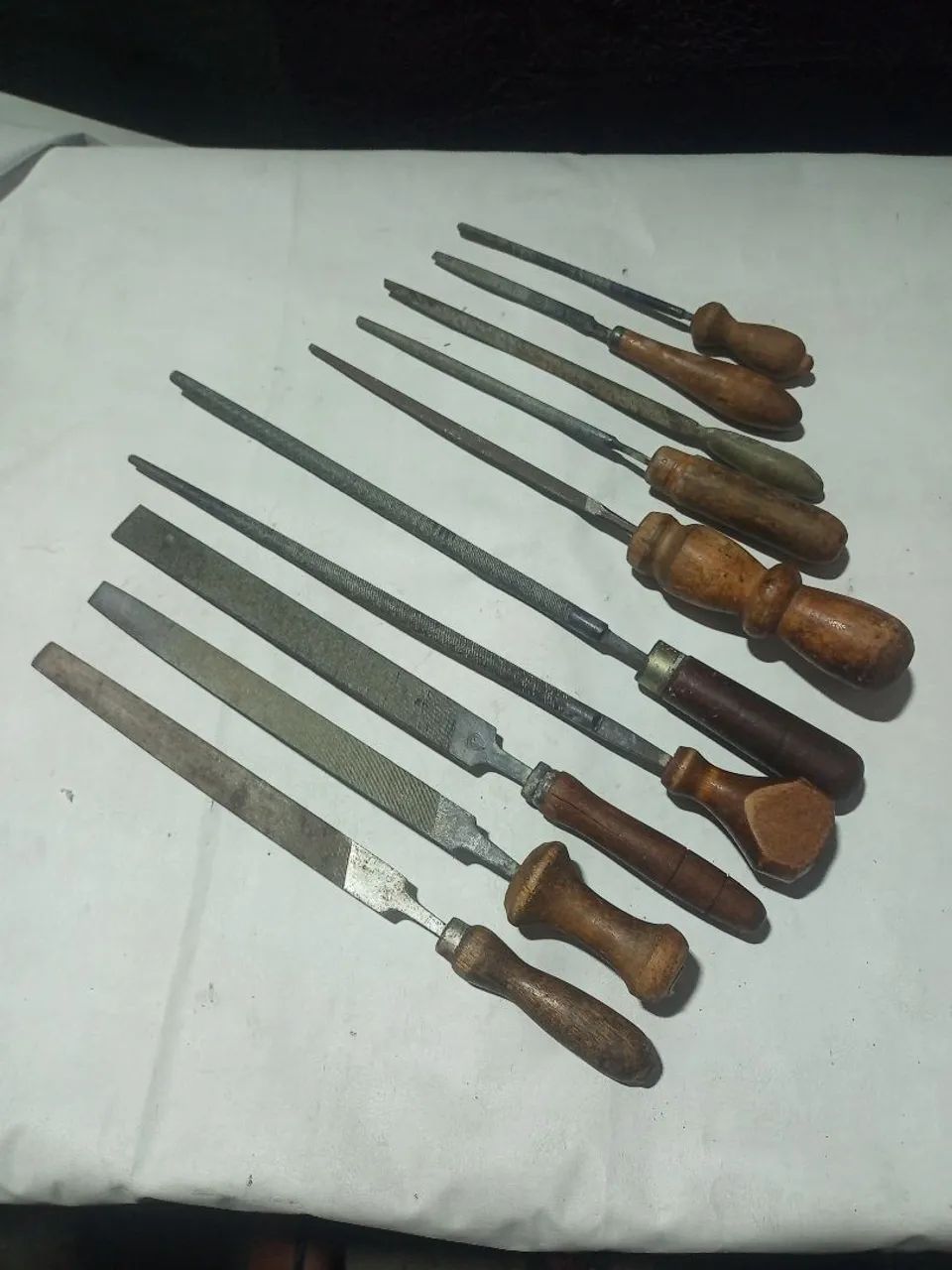 Kit de 10 limas antigas