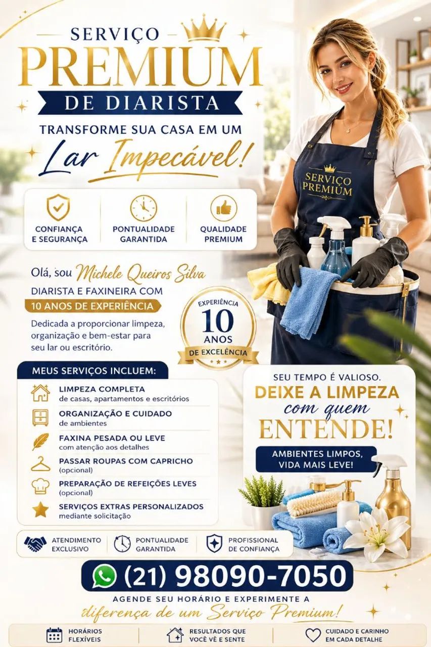  Serviço de Diarista e Passadeira   - Foto 2