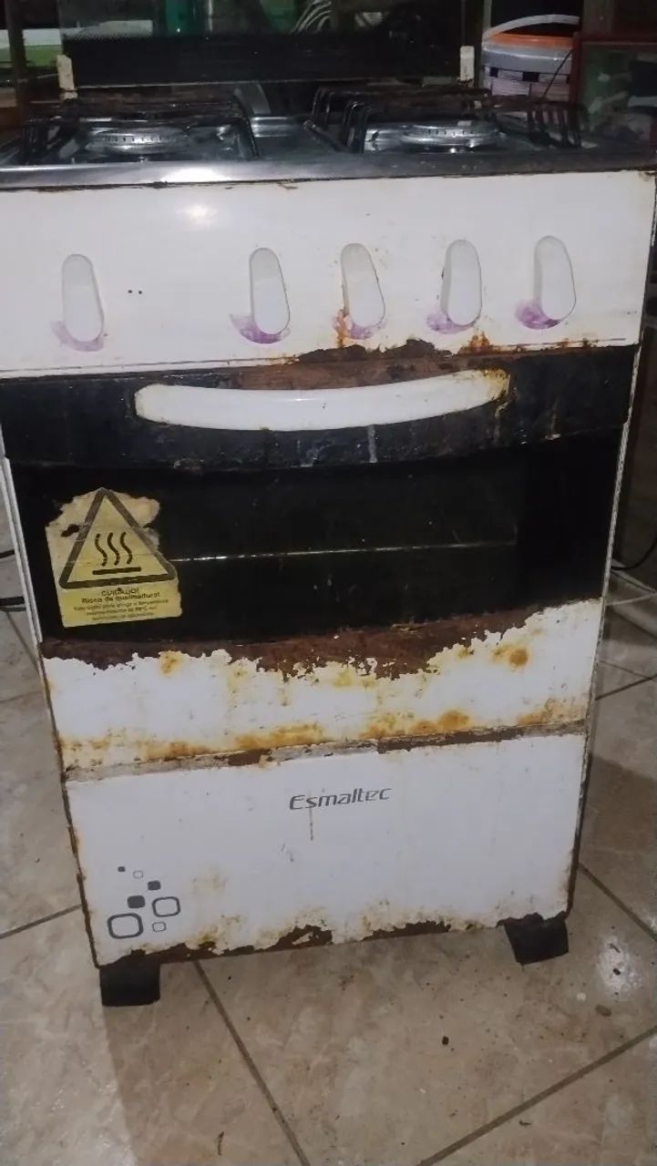 Fogão usado