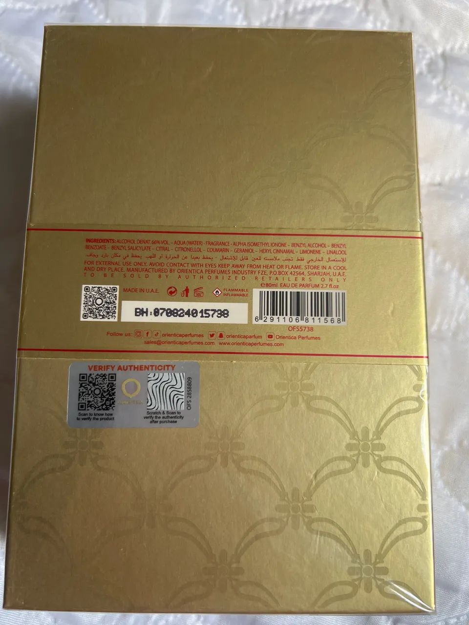 Perfume árabe Royal Amber Orientica - Foto 3