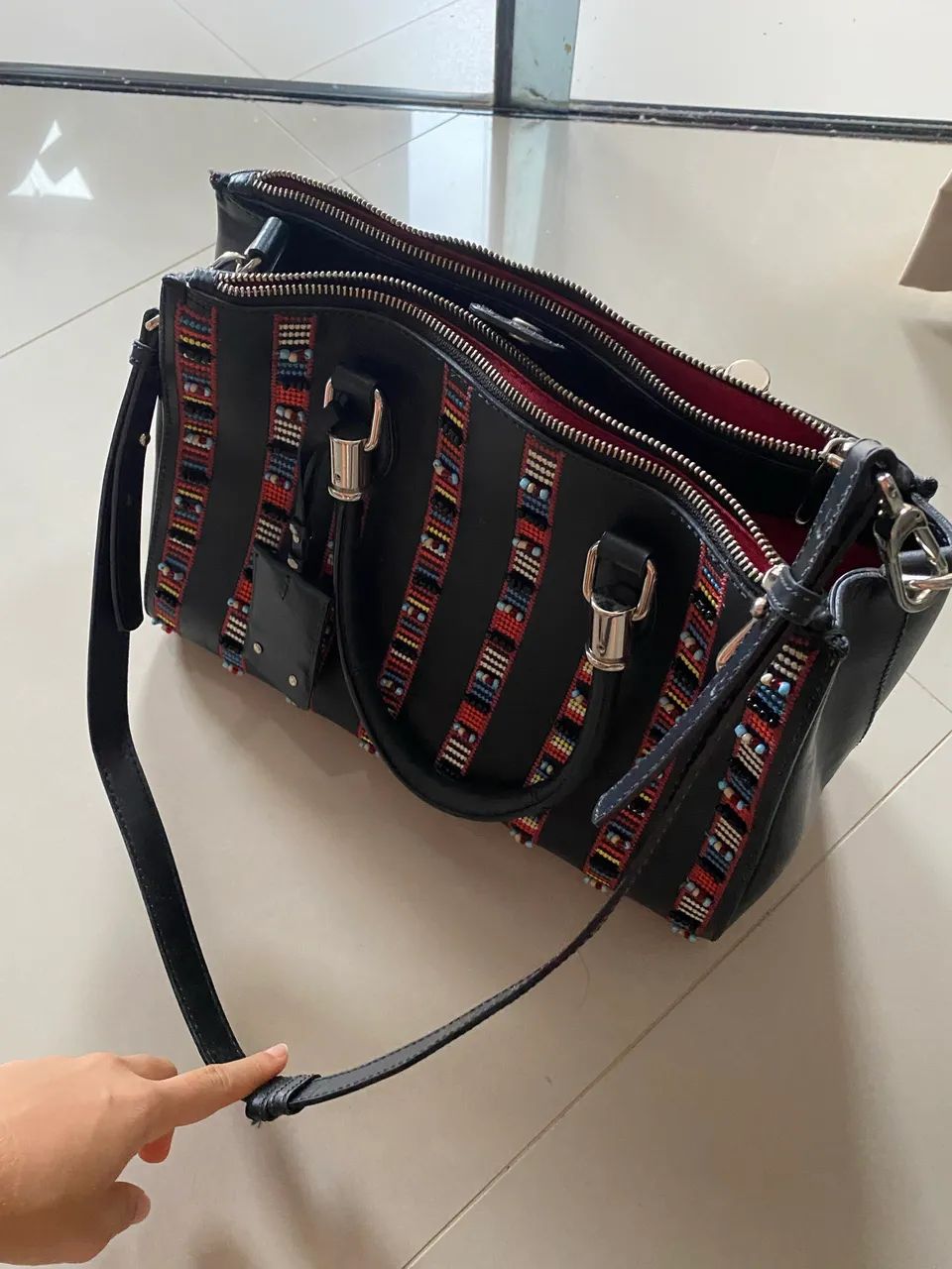 Bolsa de Couro Grande Schutz  - Foto 2