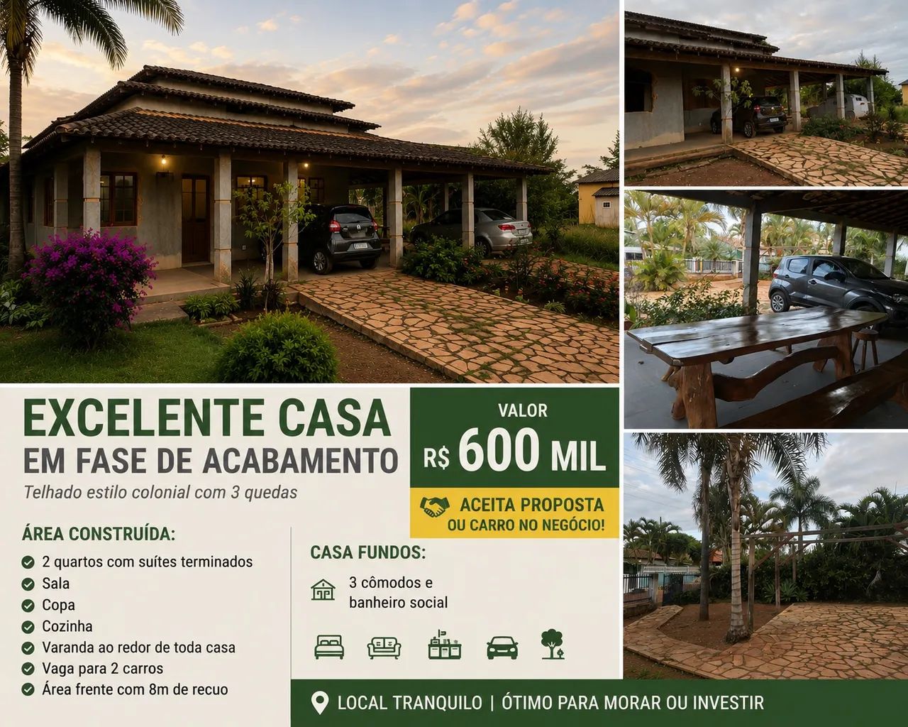 Vendo casa condomínio 