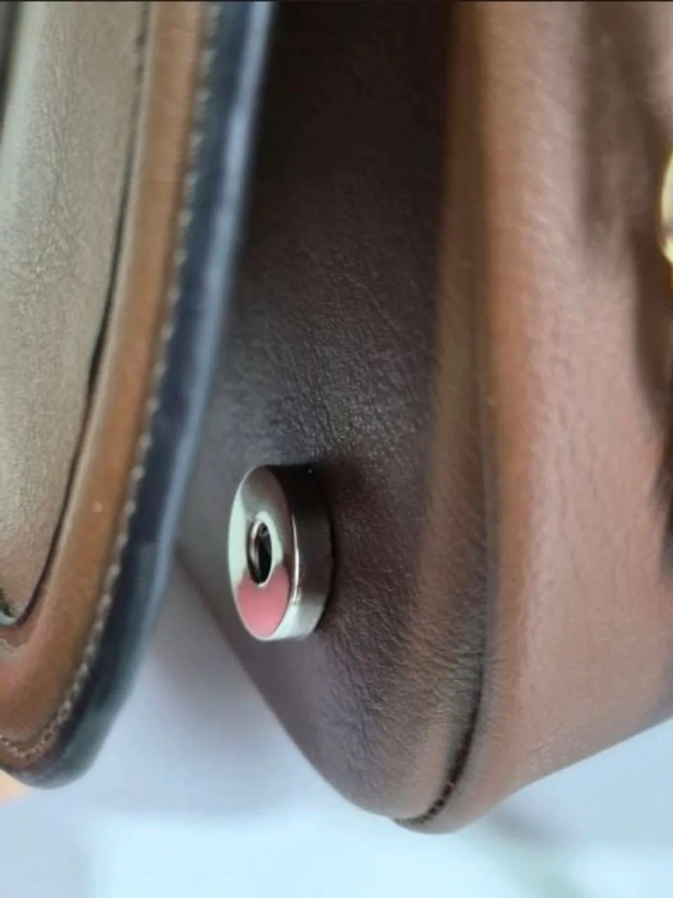 Bolsa Tiracolo Vizzano Caramelo / Marrom - Semi-nova  - Foto 4