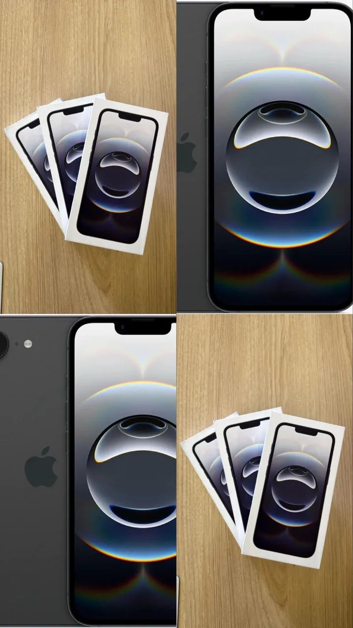 iPhone 16 E 128 gigas novo lacrado preto