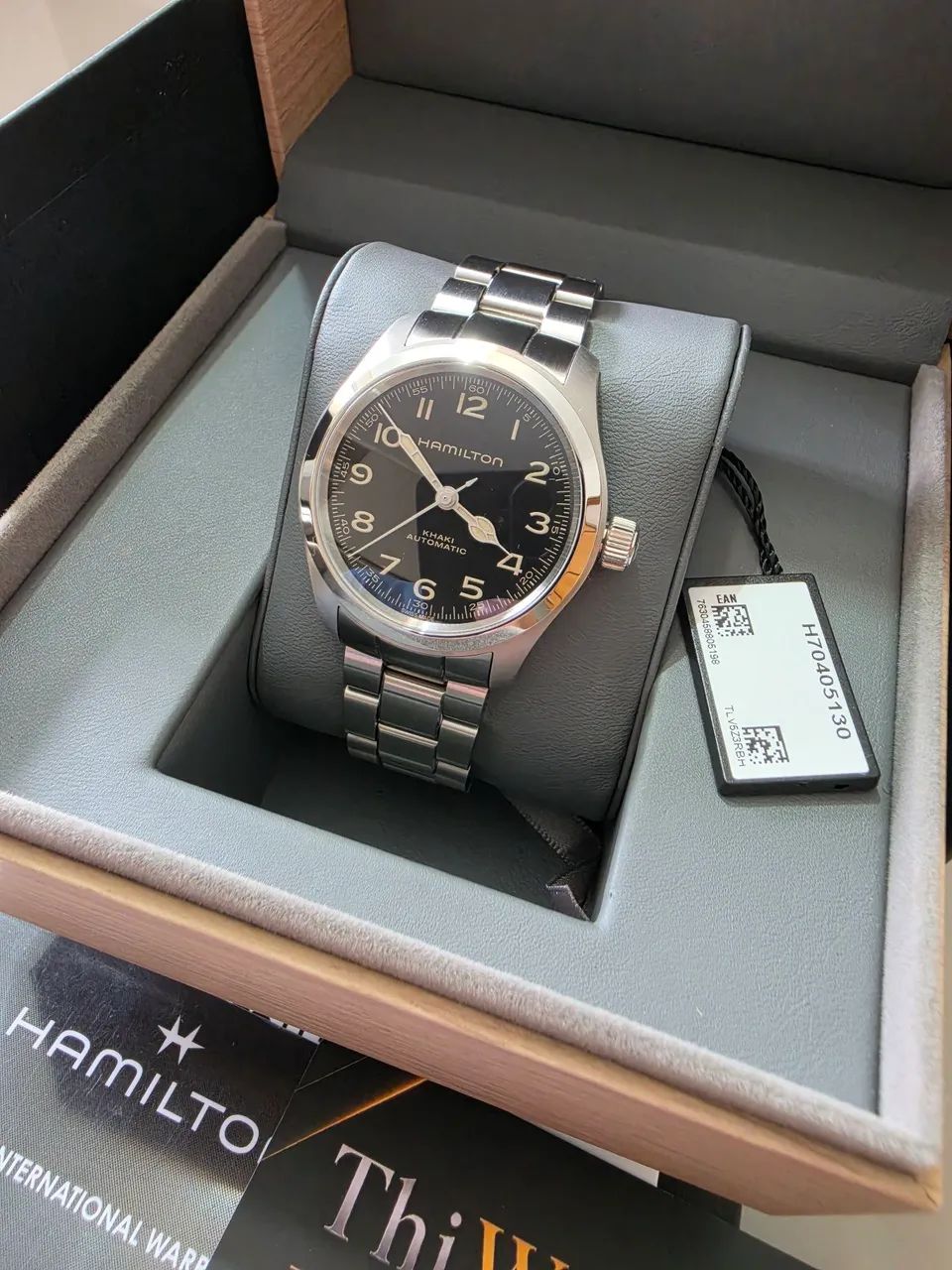 Relógio Hamilton Murph 38mm Impecável!! - Foto 3