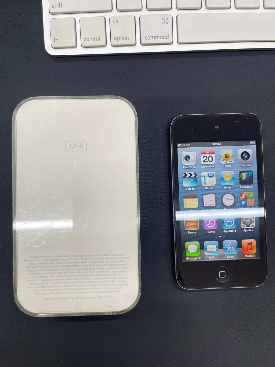 Ipod classic 120gb,leia a descrição - Equipamentos e Acessórios de