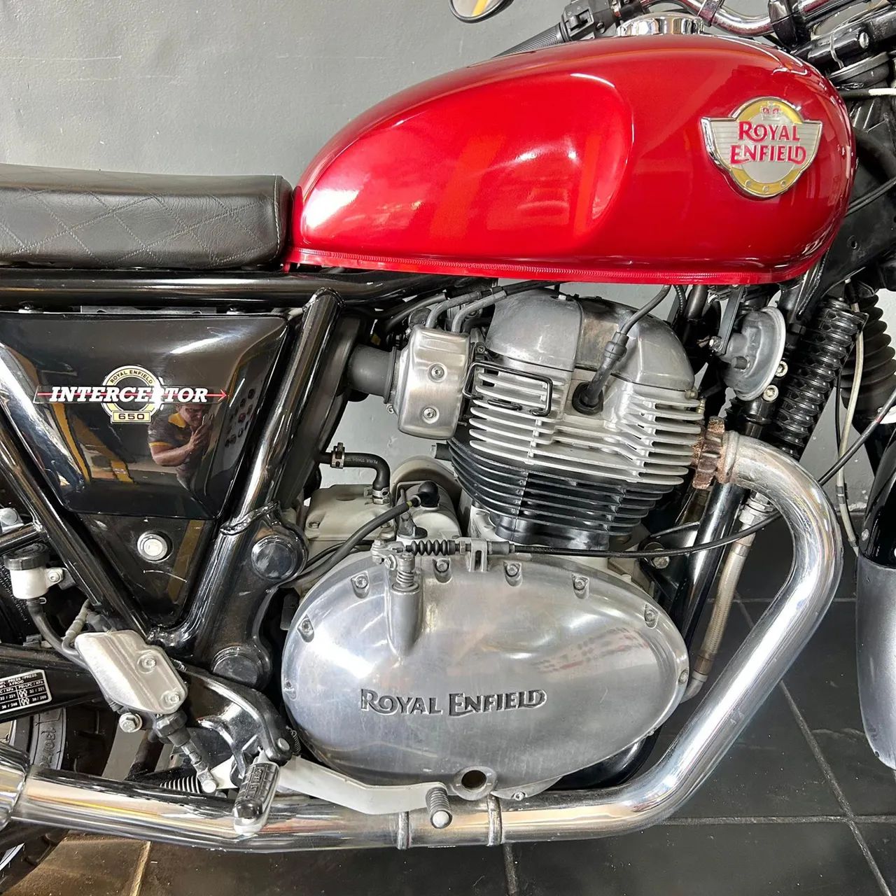 Interceptor 650 Vermelha  - Foto 3