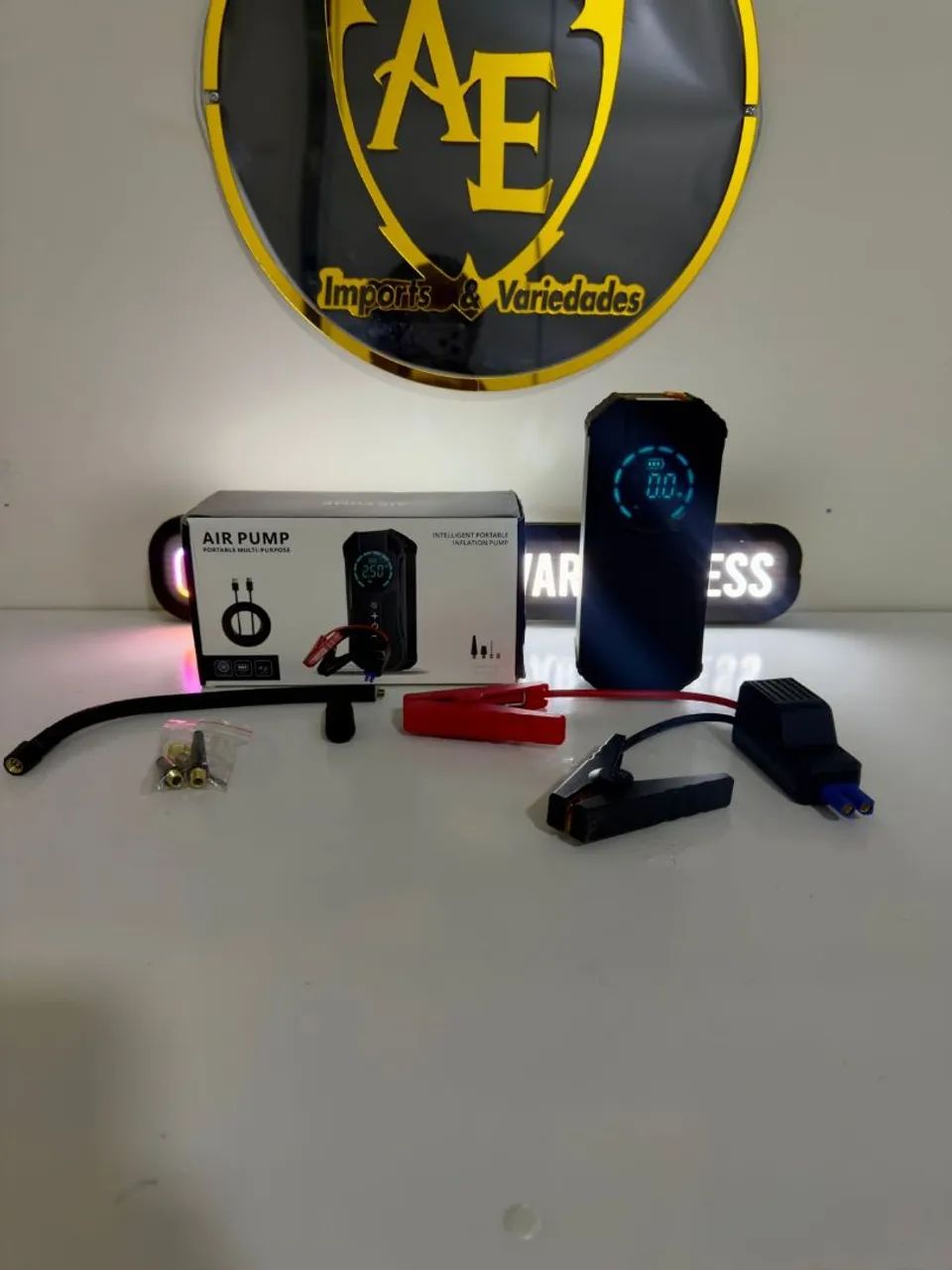 Compressor de Ar + Auxiliar de partida - Foto 2