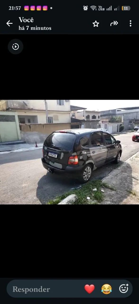 Renault Scenic RT/auth/auth/kids Hi-flex 1.6 16V 2005