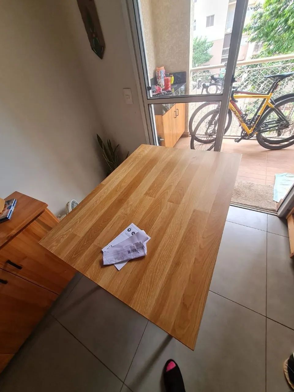 Mesa 4 lugares com 2 bancos - Foto 2