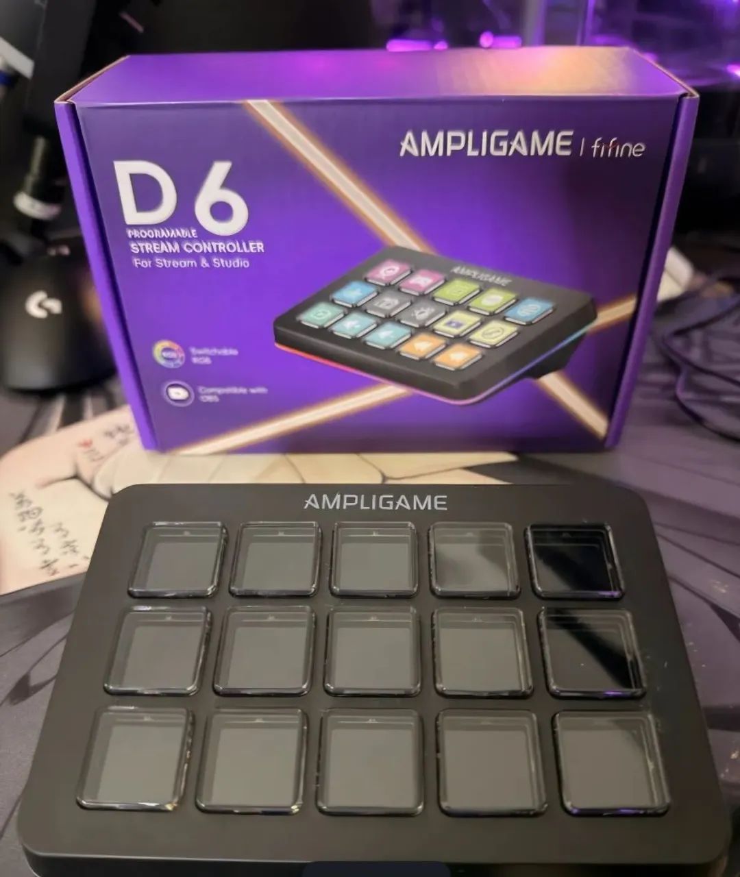 Mesa Controladora Ampligame Fifine D6