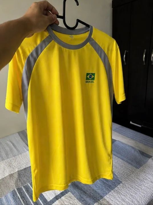 Camisa Brasil dry fit ?